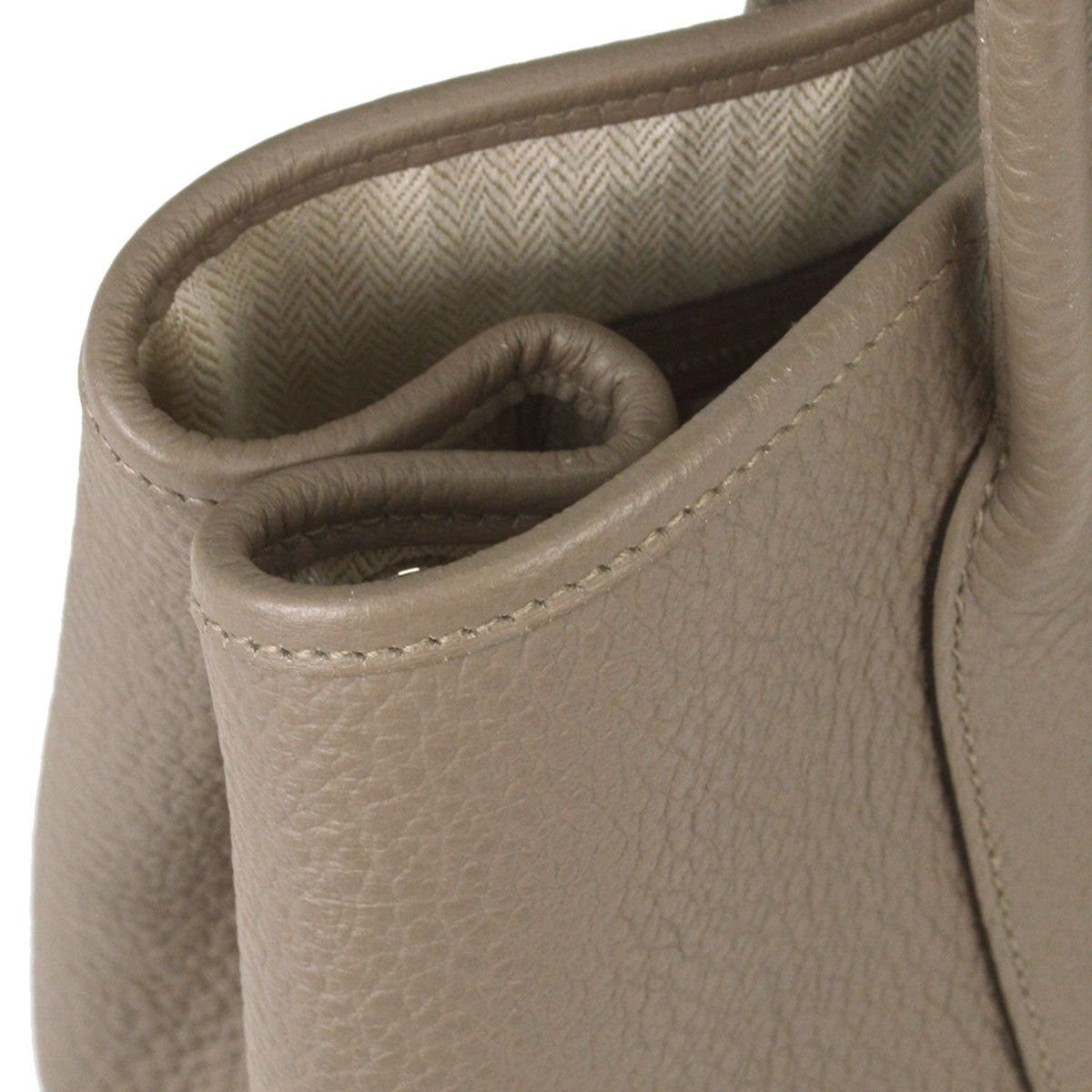 Hermes Gris Asphalt Negonda Garden Party 30 TPM Tote Handbag