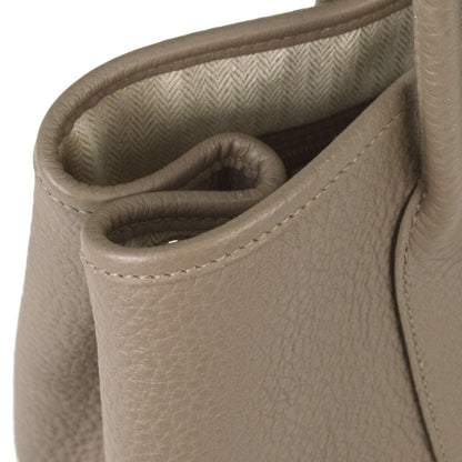 Hermes Gris Asphalt Negonda Garden Party 30 TPM Tote Handbag