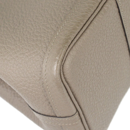 Hermes Gris Asphalt Negonda Garden Party 30 TPM Tote Handbag