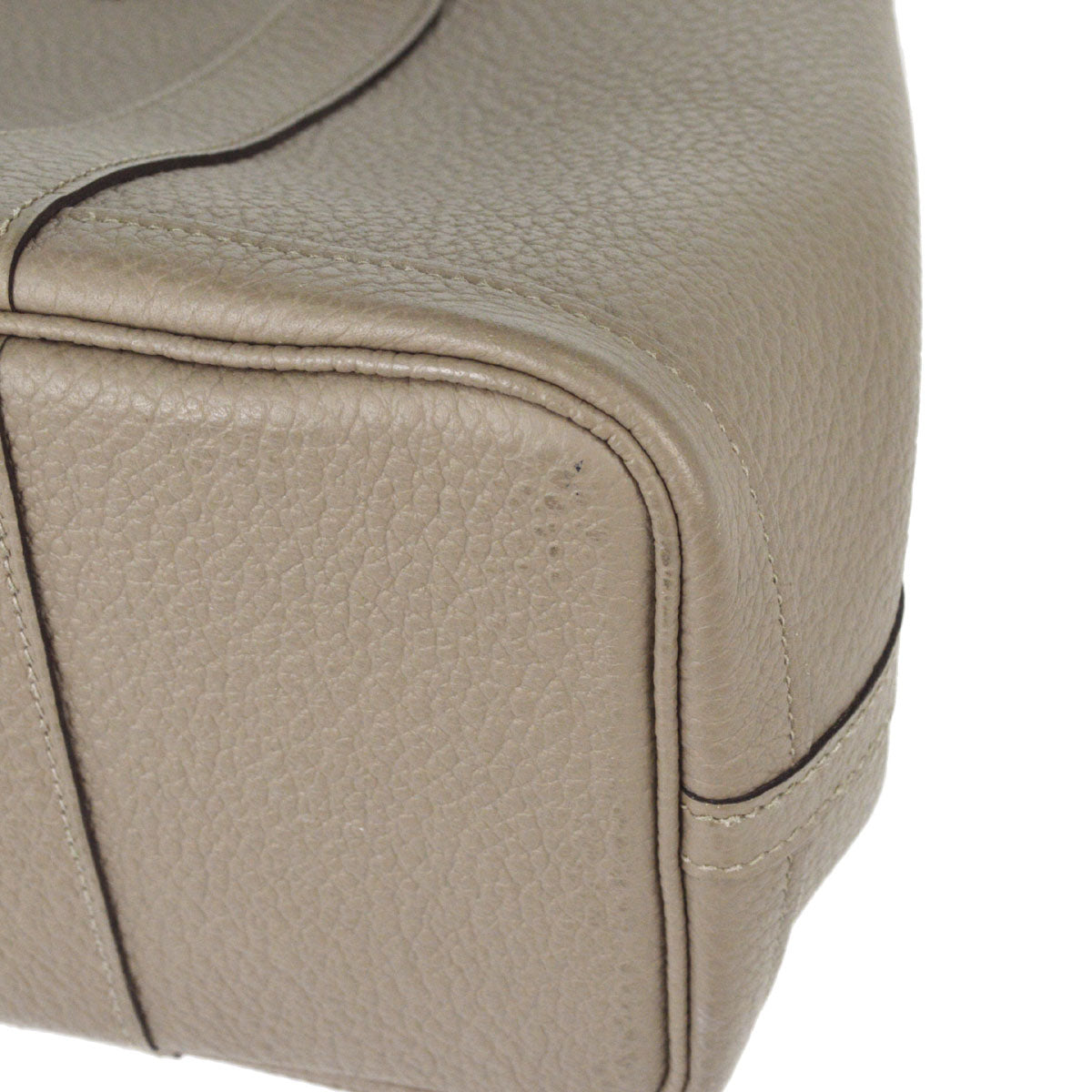 Hermes Gris Asphalt Negonda Garden Party 30 TPM Tote Handbag