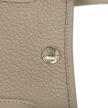 Hermes Gris Asphalt Negonda Garden Party 30 TPM Tote Handbag