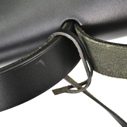 Hermes Black Toile Officier Herbag MM 2 in 1 Handbag