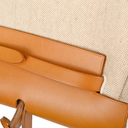 Hermes Beige Toile H Herbag MM 2 in 1 Handbag