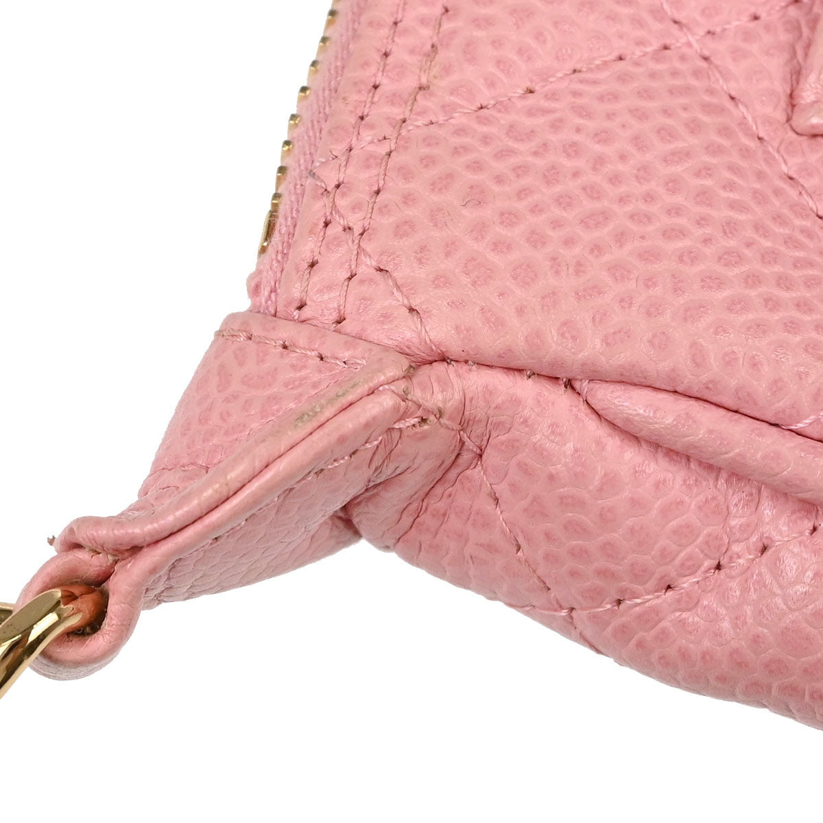 Chanel 2004-2005 Pink Caviar Skin Handbag