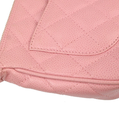 Chanel 2004-2005 Pink Caviar Skin Handbag