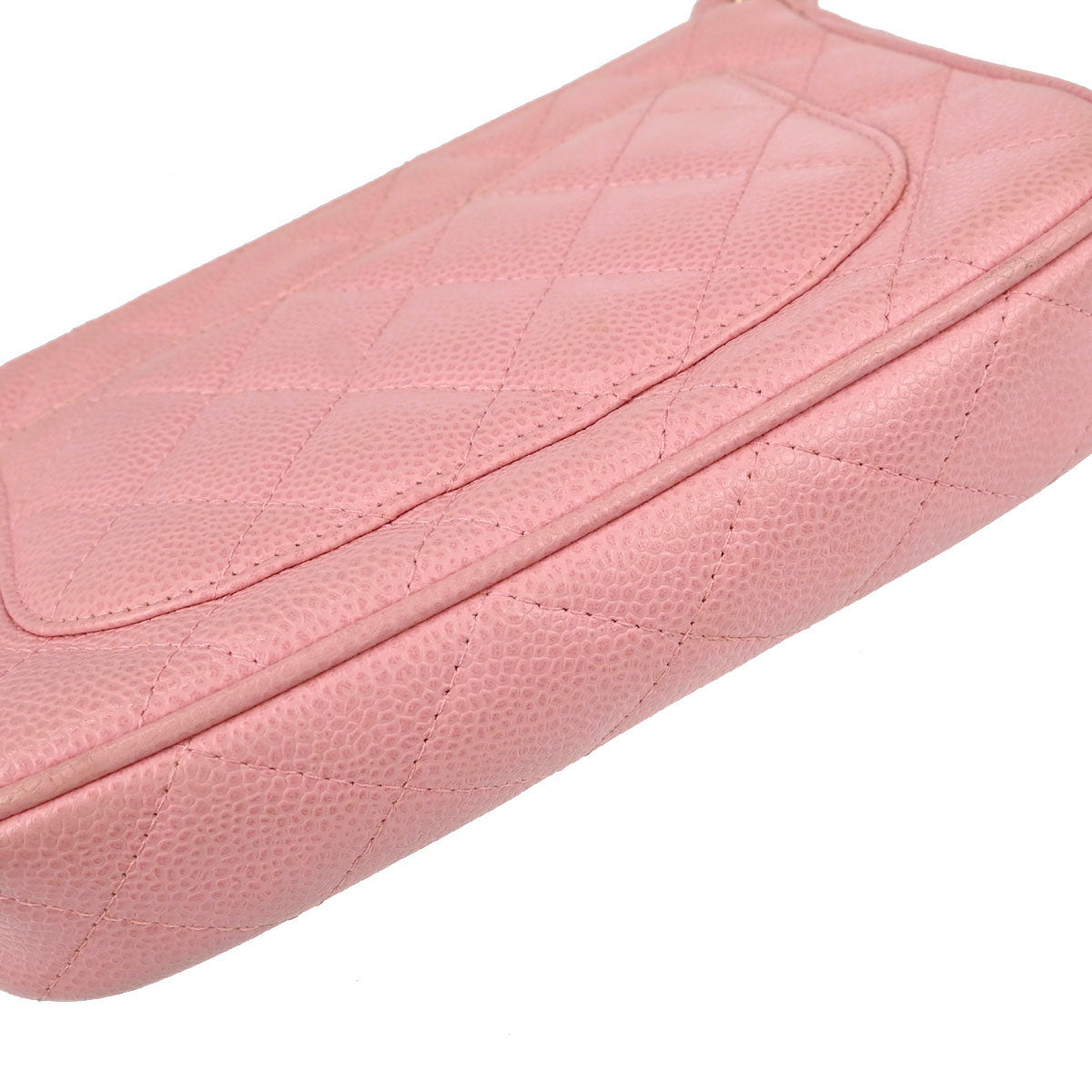 Chanel 2004-2005 Pink Caviar Skin Handbag