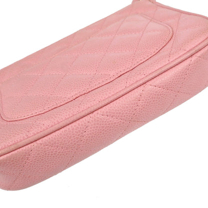 Chanel 2004-2005 Pink Caviar Skin Handbag