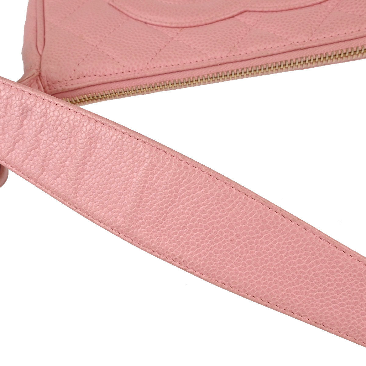 Chanel 2004-2005 Pink Caviar Skin Handbag
