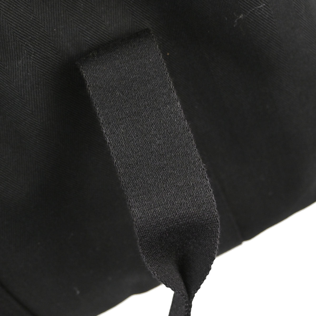 Hermes Black Toile Chevrons Valparaiso GM Tote Handbag