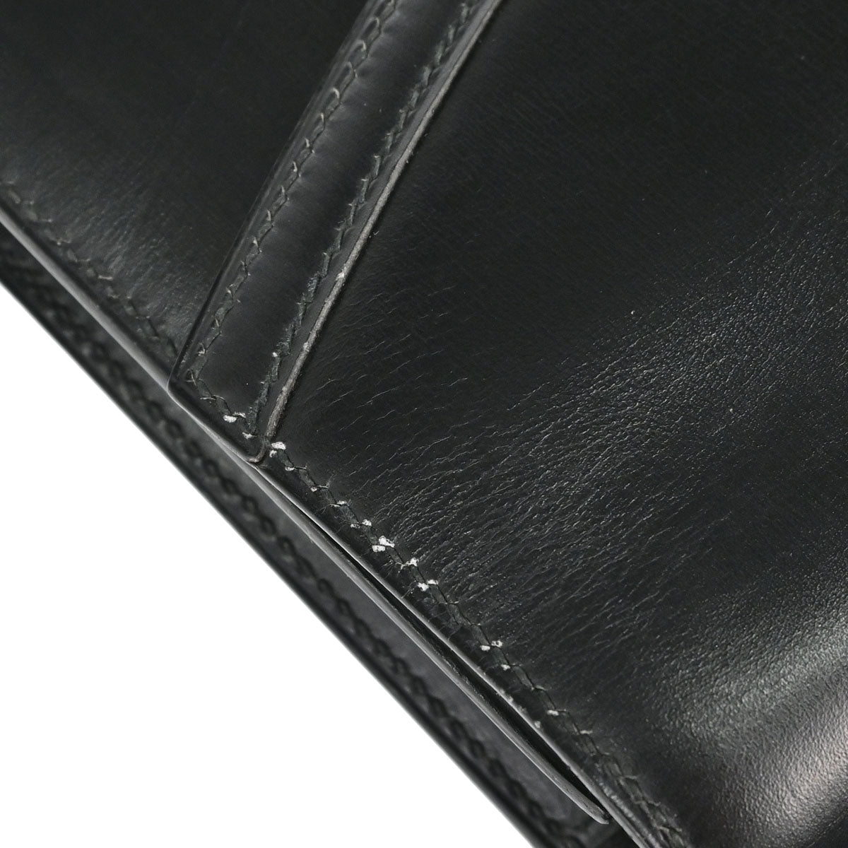 Hermes Black Box Calf Cadena Lock Shoulder Bag