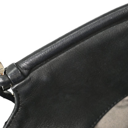 Chanel Black Calfskin Wild Stitch Tote 2way Shoulder Handbag