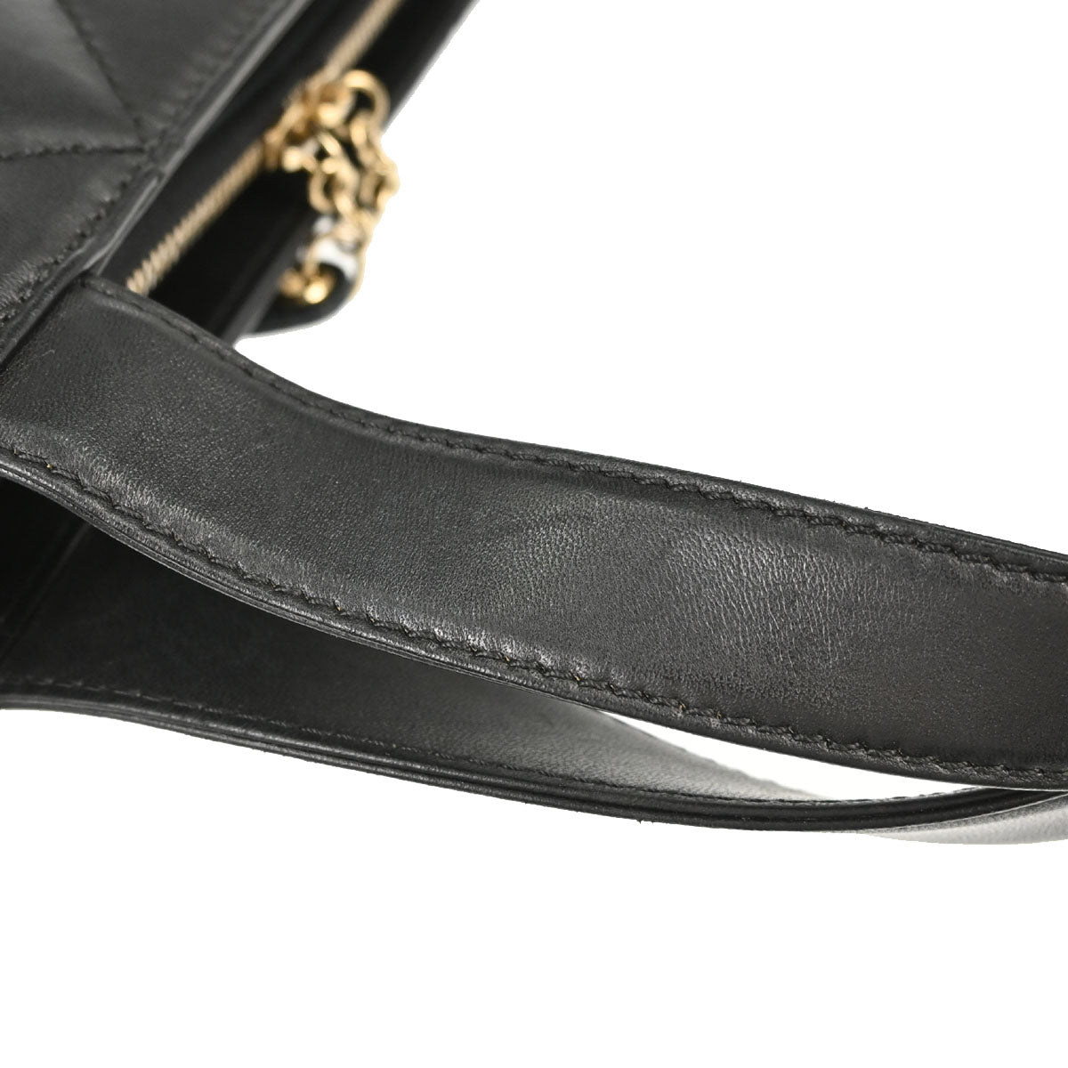 Chanel 2001-2003 Black Lambskin Tote Handbag