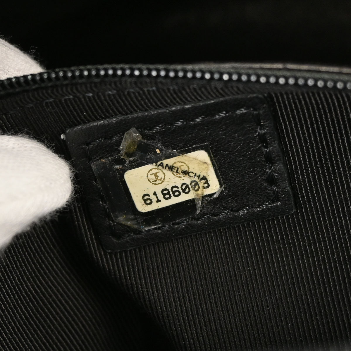 Chanel 2000-2001 Black Persian Lamb Straight Flap Shoulder Bag