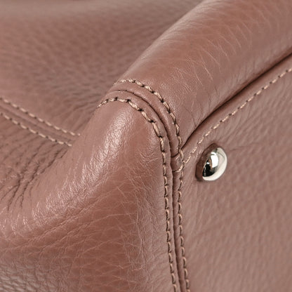 Chanel 2013-2014 Pink Deerskin Executive Cerf Tote Bag