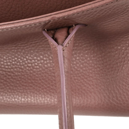 Chanel 2013-2014 Pink Deerskin Executive Cerf Tote Bag