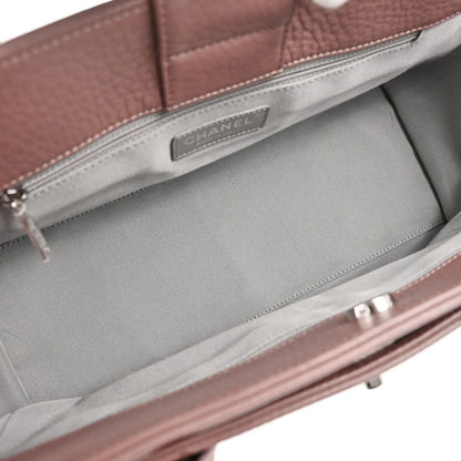 Chanel 2013-2014 Pink Deerskin Executive Cerf Tote Bag