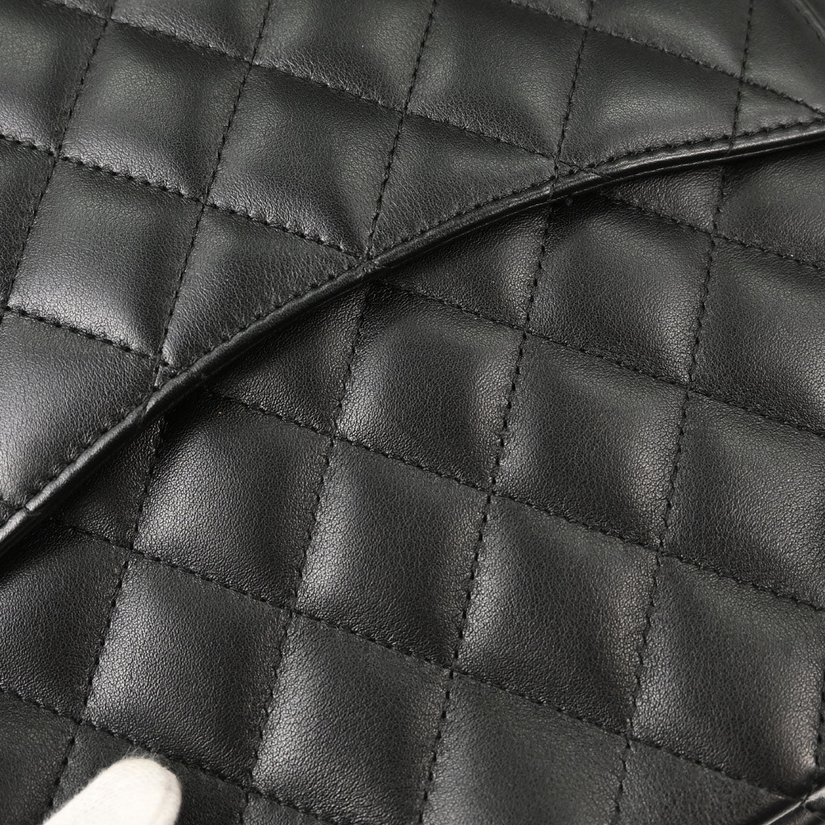 Chanel 2005-2006 Black Calfskin Cambon Ligne Tote Handbag