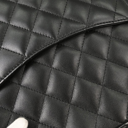 Chanel 2005-2006 Black Calfskin Cambon Ligne Tote Handbag