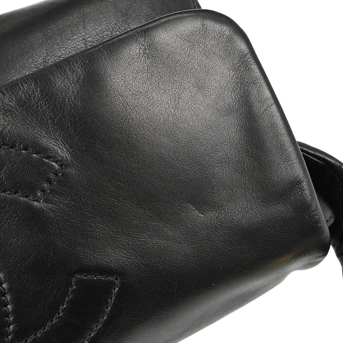 Chanel 2008-2009 Black Lambskin Rodeo Drive Shoulder Bag