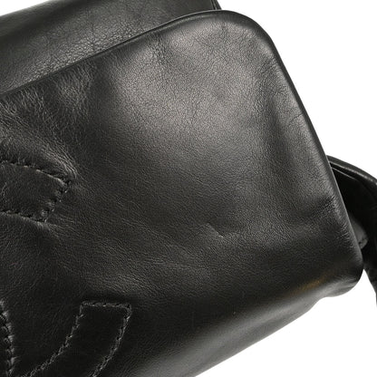 Chanel 2008-2009 Black Lambskin Rodeo Drive Shoulder Bag