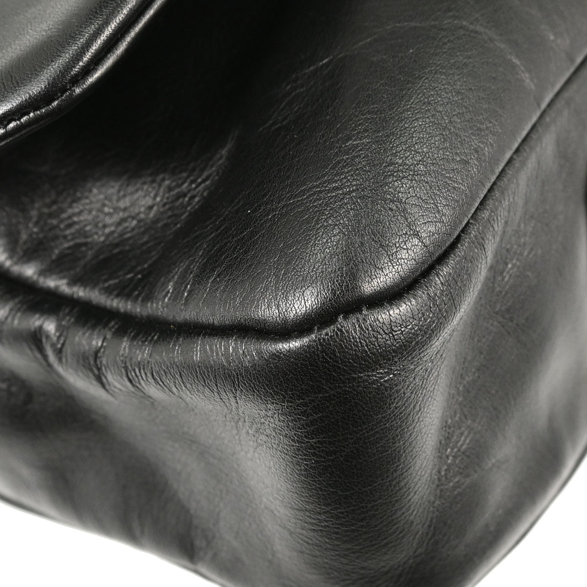 Chanel 2008-2009 Black Lambskin Rodeo Drive Shoulder Bag
