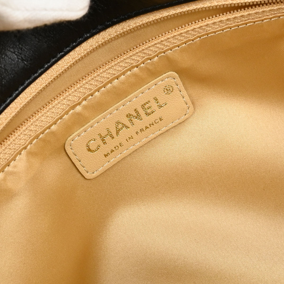 Chanel 2008-2009 Black Lambskin Rodeo Drive Shoulder Bag