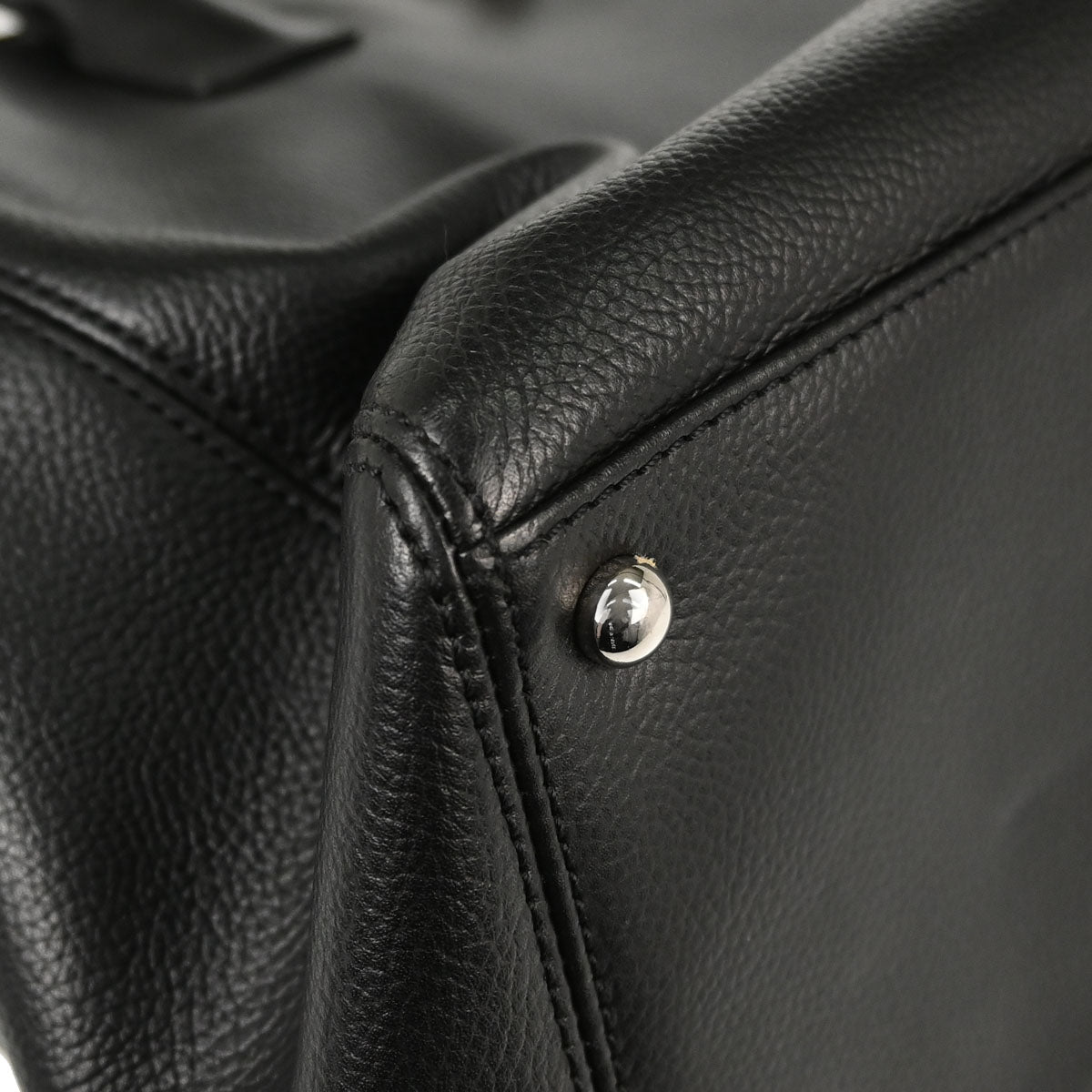 Chanel Black Calfskin Executive Cerf 2way Shoulder Tote Bag