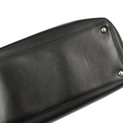 Chanel Black Calfskin Executive Cerf 2way Shoulder Tote Bag
