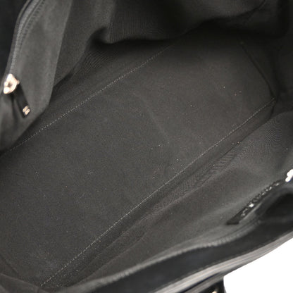 Chanel Black Calfskin Executive Cerf 2way Shoulder Tote Bag