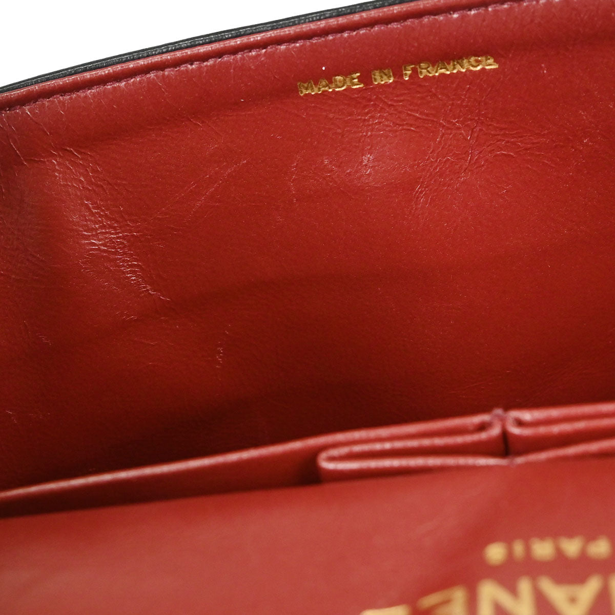 Chanel 1986-1988 Black Lambskin Small Double Flap Shoulder Bag