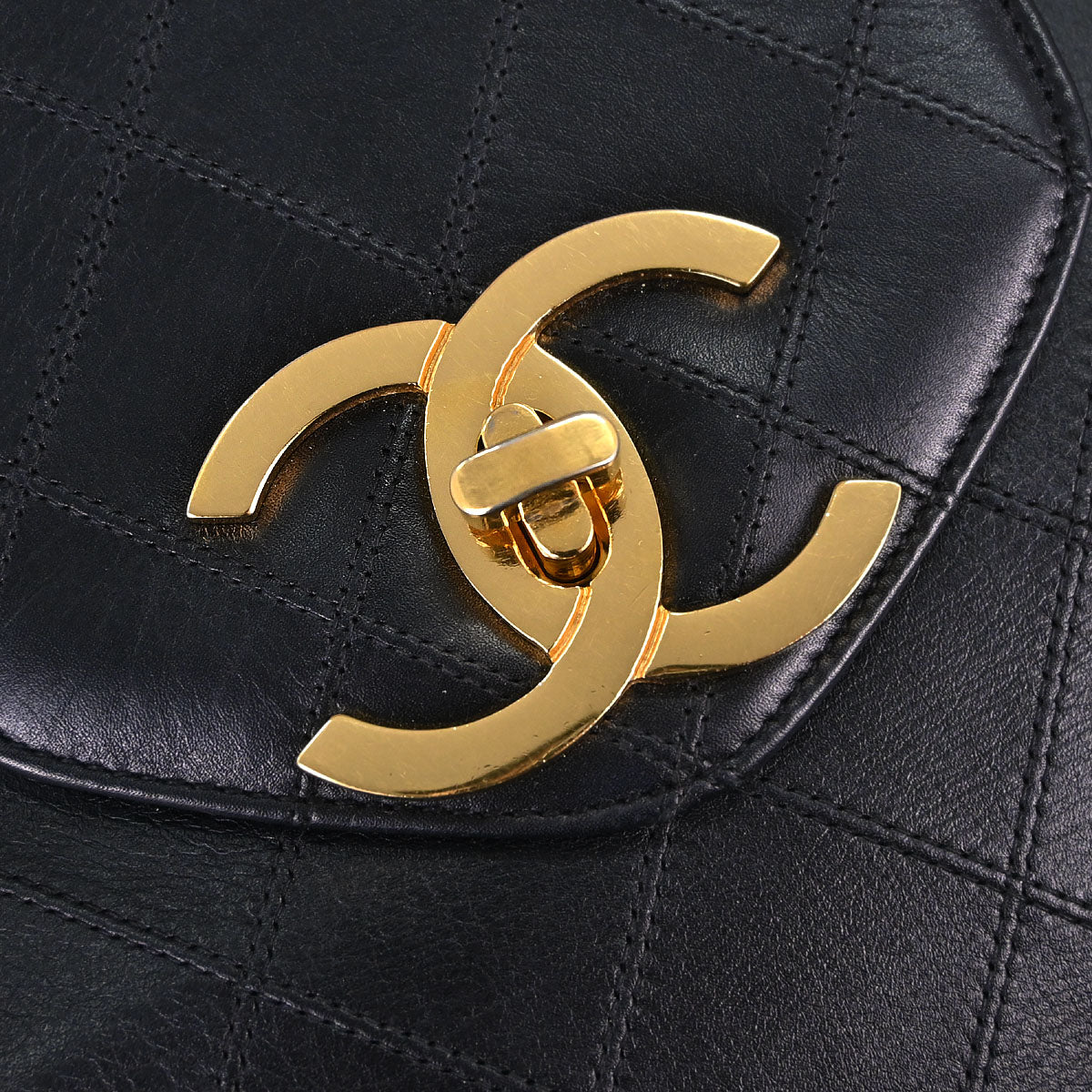 Chanel Black Lambskin Bicolore Supermodel Shoulder Bag