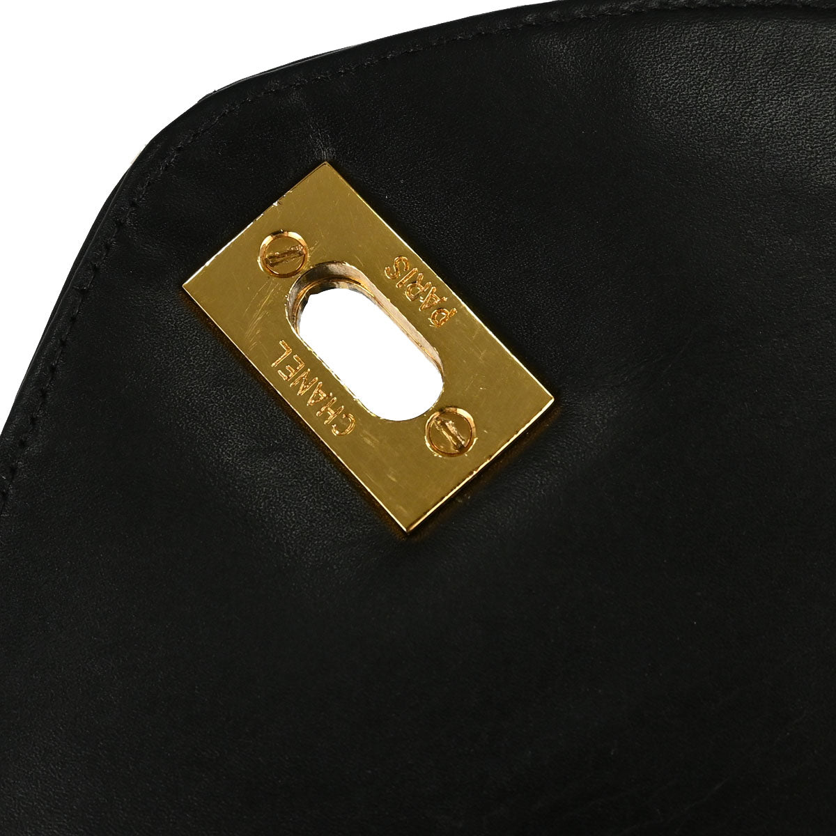 Chanel Black Lambskin Bicolore Supermodel Shoulder Bag