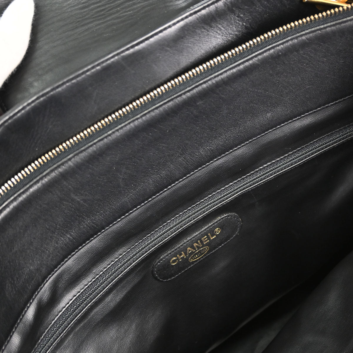 Chanel Black Lambskin Bicolore Supermodel Shoulder Bag