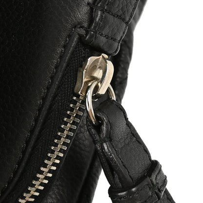 Chanel Black Caviar Skin Tote Chain Handbag