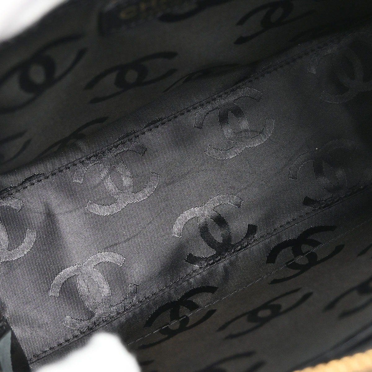 Chanel 2003-2004 Black Calfskin Wild Stitch Handbag