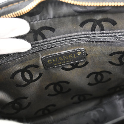 Chanel 2003-2004 Black Calfskin Wild Stitch Handbag