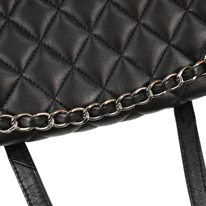 Chanel 2016-2017 Black Lambskin Urban Spirit Backpack