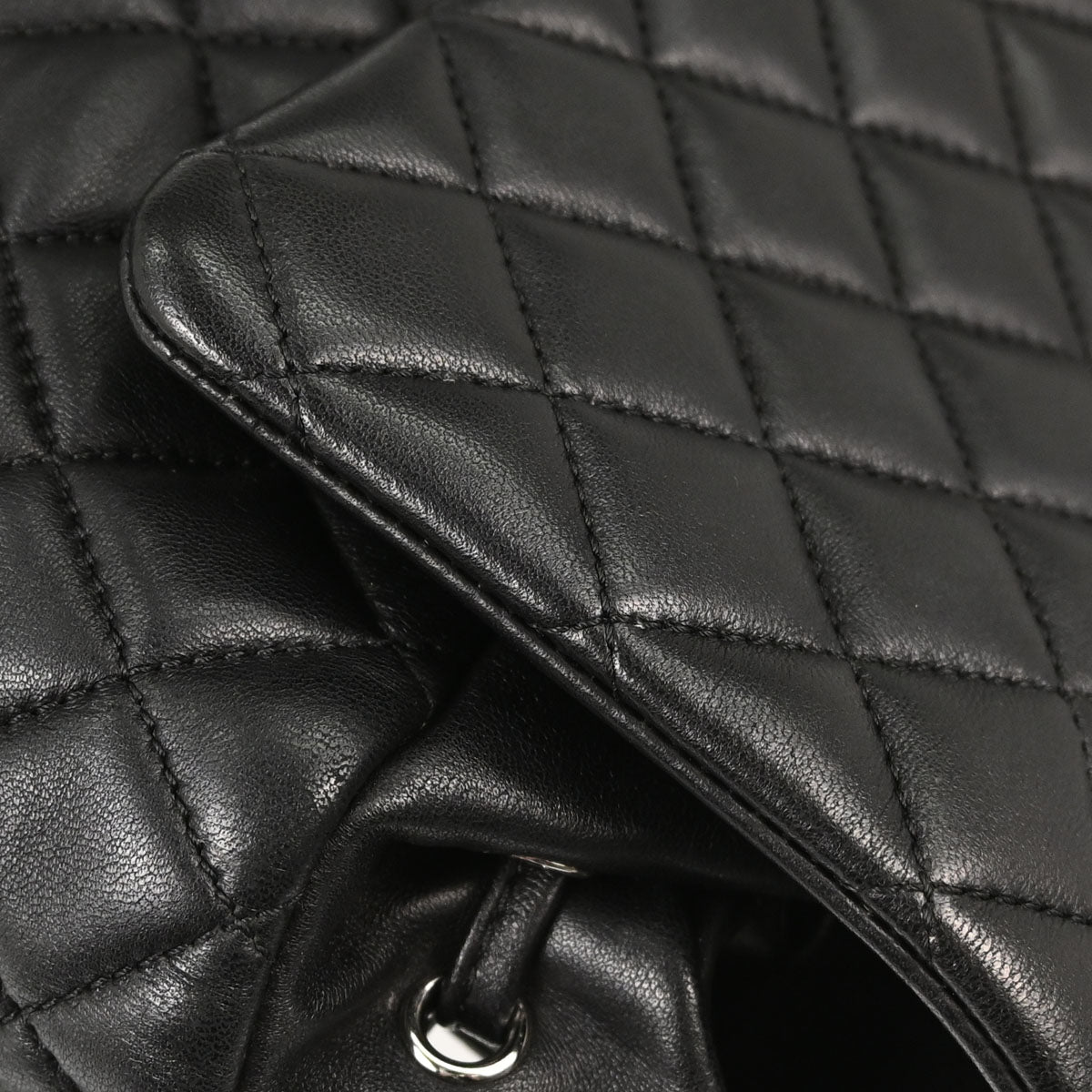 Chanel 2016-2017 Black Lambskin Urban Spirit Backpack