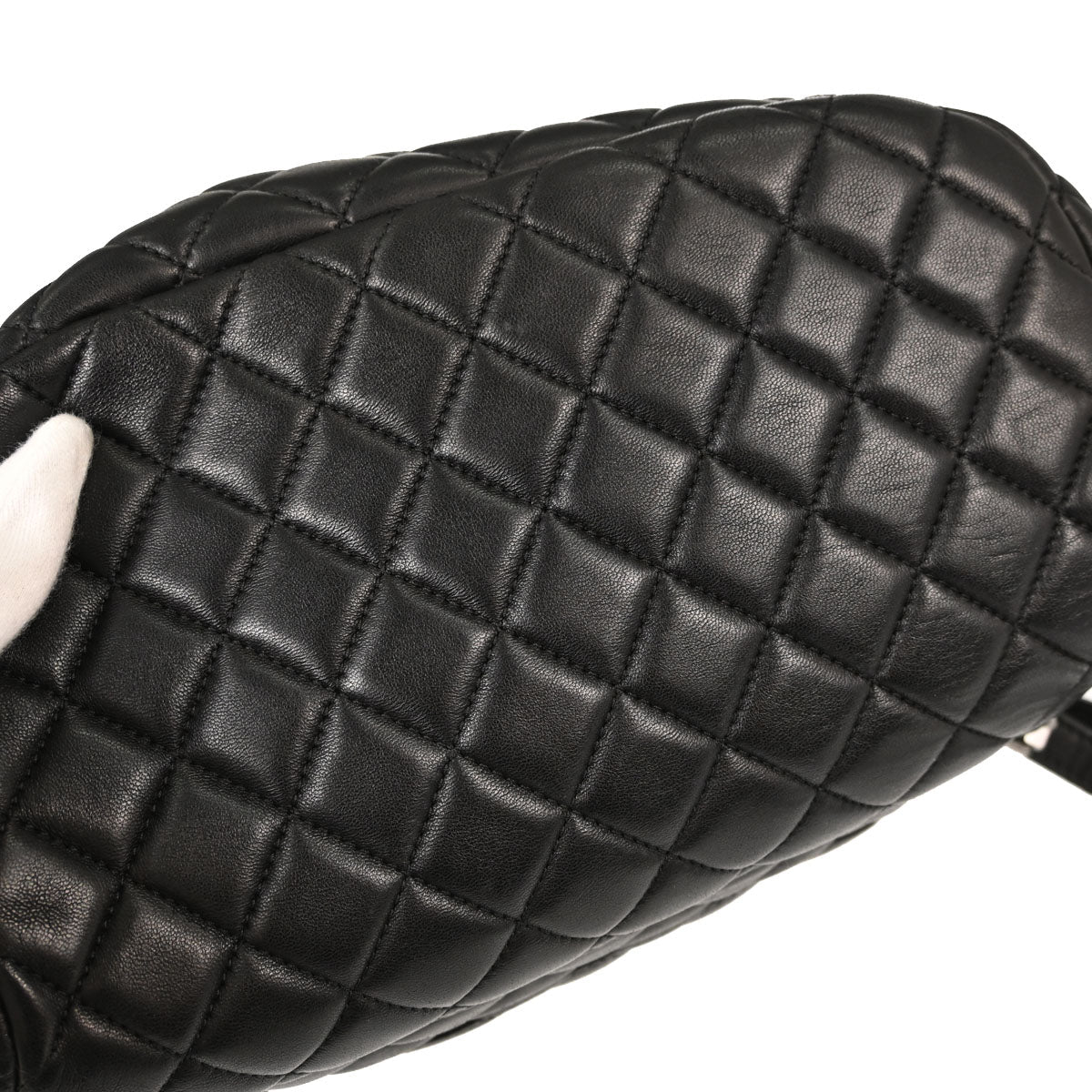 Chanel 2016-2017 Black Lambskin Urban Spirit Backpack