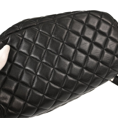 Chanel 2016-2017 Black Lambskin Urban Spirit Backpack