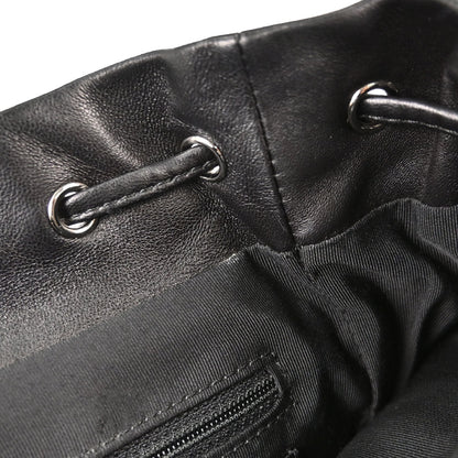 Chanel 2016-2017 Black Lambskin Urban Spirit Backpack