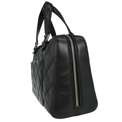 Chanel 2006-2008 Black Calfskin Wild Stitch Handbag