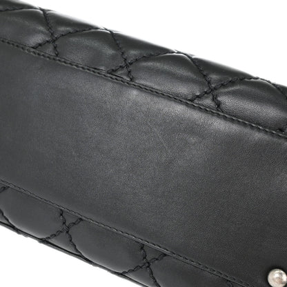 Chanel 2006-2008 Black Calfskin Wild Stitch Handbag