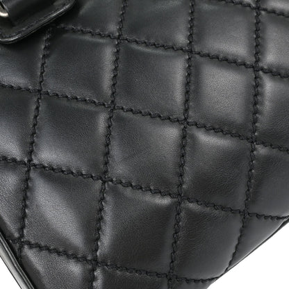 Chanel 2006-2008 Black Calfskin Wild Stitch Handbag