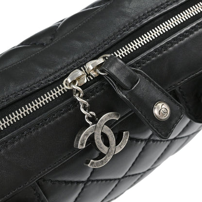 Chanel 2006-2008 Black Calfskin Wild Stitch Handbag