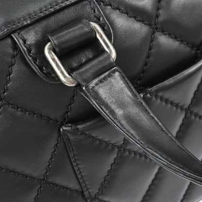 Chanel 2006-2008 Black Calfskin Wild Stitch Handbag