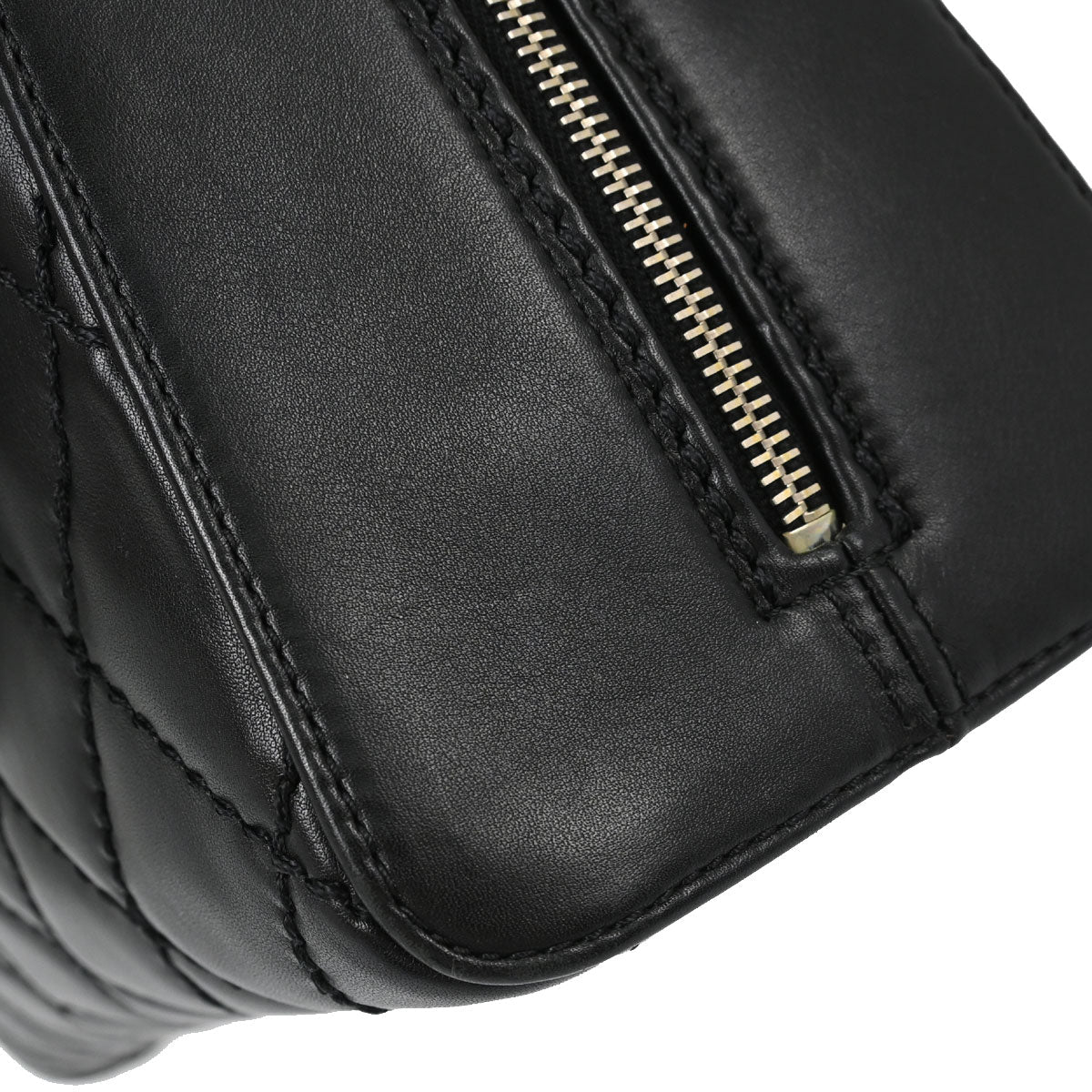 Chanel 2006-2008 Black Calfskin Wild Stitch Handbag