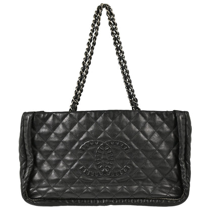 Chanel 2011 Black Calfskin Paris-Byzance Istanbul Tote Handbag