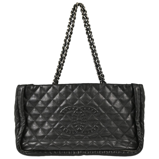 Chanel 2011 Black Calfskin Paris-Byzance Istanbul Tote Handbag