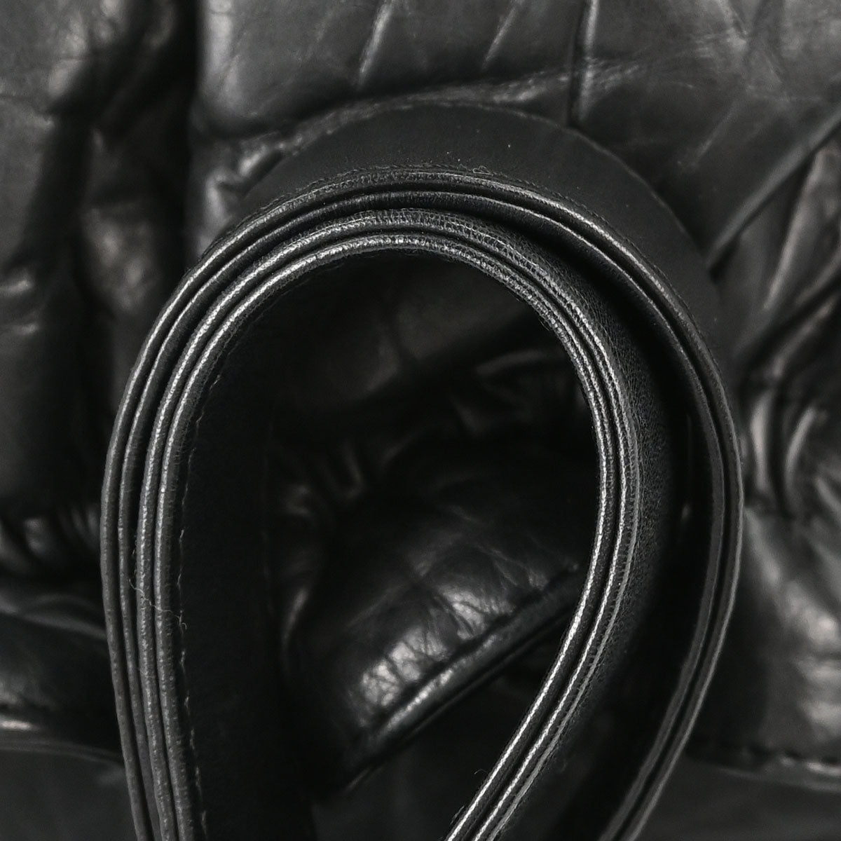 Chanel 2005-2006 Black Lambskin Paris-New York Handbag